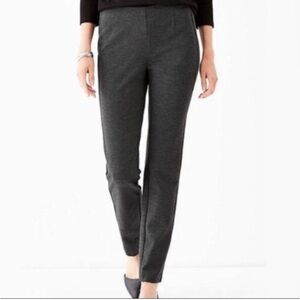 J. Jill Grey Ponte Slim Leg Pants Size Small